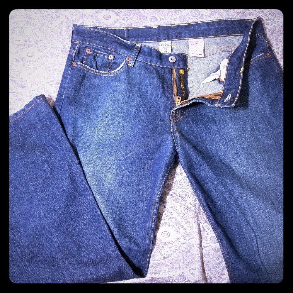 Lucky Brand boyfriend jeans